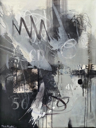 Silent Symphony by artist Mohammad Ali Bhatti
